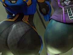 double bounce with that big ass shaking wildly! can you handle the intense rebound action on those curves?!