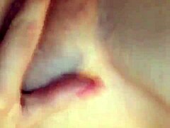 the tinder slut starts with teasing her big tits, building up to intense masturbation in this steamy solo session