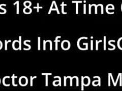 nicole luva tries on the doctors new scrubs for a quick backstage look