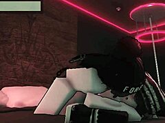 intriguing roporn - liz gets a good homemade fucking with sexy creampie in big ass condo horizontal version