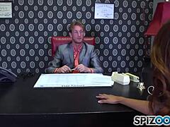 Spizoo teen 18+ isabella de santos punished with massive dick and big booty action