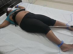 Indian Girl Engages in Detailed BDSM Fun With Restraints and Play