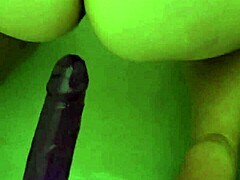 Peeping Tom Neighbour Caught Me Showering With Huge Tits And Slut Wife Toys