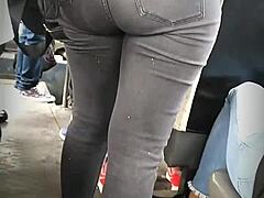 Big asses on the bus with sexy peruvian and venezuelan latinas doing anal assfucking in amateur webcam style. 😏