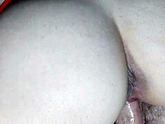 Söt asiatisk MILF rider cowgirl med tight våt fitta och creampie 😍💦