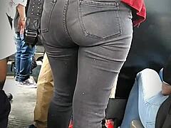 Big asses on the bus with sexy peruvian and venezuelan latinas doing anal assfucking in amateur webcam style. 😏