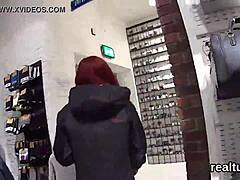 i'm this gorgeous czech kitten getting teased in the mall then pounded hard in pov