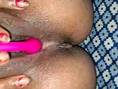 omg, check this desi bhabhi going wild with a huge dildo in her juicy hairy pussy, moaning loud until orgasm! 😍