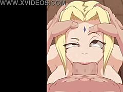 tsunade subtly takes in a facial moment