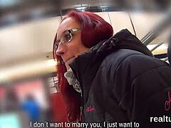 i'm this gorgeous czech kitten getting teased in the mall then pounded hard in pov