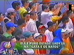 I stripped teasingly like a super positive Brazilian lady on TV