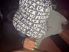 Park Lizard Lot Slut Sucks Two Dicks