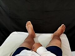 I got all worked up thinking about my ex-girlfriend so I jerked off hard ending with cum all over my hand