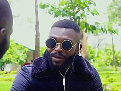 Monster Big Cock Pounds Ebony Pussy in Raw Anal Creampie Action!