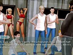 In Academy 102, students navigate challenges and build skills through interactive game scenarios