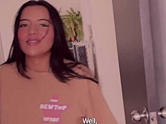 Colombian Latina Amateur Gets Creampie From Neighbor In First-Time Cheating Fuck