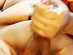 He starts with solo masturbation, building up until he releases all that cum in a quick session.