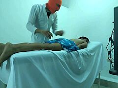 Latina Patient Turns Whore Seducing Doctor From Massage To Wild Cowgirl Riding And Blowjob In Hospital Casting