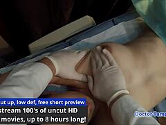 dr tampa takes part in orgasm research inc with naomi alice in a clinical setting