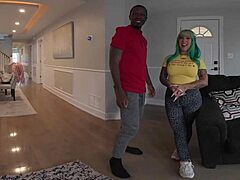 I had to pick between my two friends, but that latina with squirting pussy and big tits won with interracial creampie sex