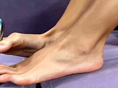 Whoa, these wild fuckers rip clothes and dive into rough wet pussy action with feet play! 😈👣