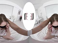 hey, check out this virtual taboo home porn prank with pov blowjob action