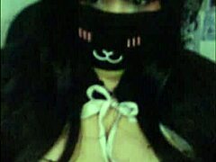 Look at my big goth tits bouncing on this webcam show