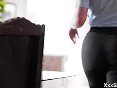 Lauren Phillips Chaperones Her Teen 18+ Neighbor Maya Woulfe And Her Girlfriend Lily Larimar To Help Them Have Lesbian Sex For Their First Time