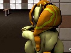 3D kæmpe patter cowgirl POV MLP med lyd! Hvem er klar til vild ride?