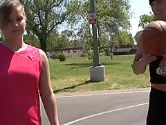 longtime friends dive into first lesbian sex with clit licking and muff diving