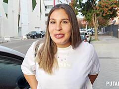 putalocura - teen 18+ española de enorme culo zivanka es pillada en la calle por torbe. Yet she swallows cum in mouth after wet pussy riding.