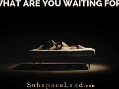 Petite Bound Figure Experiences Quiet Restraint with Device in Fantasy Setup