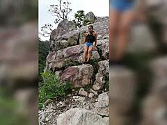leyne rodriguez gets wild fucking on a colombian mountain, loving every intense moment 😈🌄