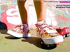 Kati's Toy Car Crush Trample Giantess Crushing Toys