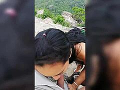 leyne rodriguez gets wild fucking on a colombian mountain, loving every intense moment 😈🌄