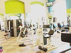 Gym Flirt Sofia Lures Rome for Intense Fuck and Cum on Ass