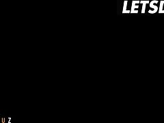 Taped babe Stacy Cruz banged deep by big dick lover in tight pussy