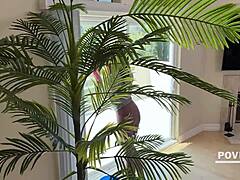 He kept suckling on her tits endlessly as the step mom guided him through intense sessions