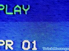 horny blonde massage babe gets a bold release with hardcore fucking on hidden cam