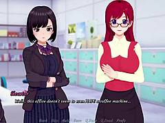 In the office sparks flew as I dove into another wild adventure with curvy mature beauties in 3D hentai style