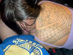 Amateur Blowjob In Car With Big Cock And Tits Leads To Ticket