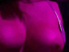 I'm this Italian milf Artemisia Love feeling so horny outdoors in my micro bikini flashing my big juicy tits and naked hot body