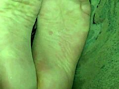 The tale of showcasing my feet elegantly in fine pantyhose for a solo session.