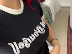 Intriguing client meeting in the apartment turns unexpected