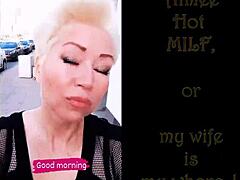 In this narrative, the well-fucked slut lights up a smoke, teasingly exposing her creamy pussy to the camera for some intense jerking off material.