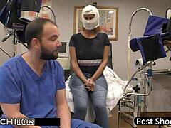 Freshman Taylor Ortega Endures Mandatory Hitachi Orgasm From Doctor Tampa In Hospital Scene