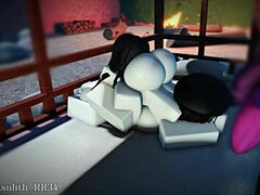 hey they returned for more hot threesome action with a fan in session 8