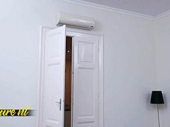 sexy teen shares boyfriend with stepmom andi james licking up that dripping creampie from her huge tits pussy