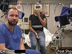 Freshman Taylor Ortega Endures Mandatory Hitachi Orgasm From Doctor Tampa In Hospital Scene