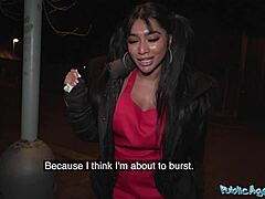 i got so turned on when this sexy asian with fantastic tits and ass got seduced by my rizz in that public pickup fantasy at the outdoor spot.